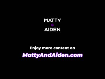 mattyaiden nude cam
