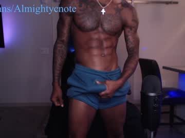 almightycnote nude cam