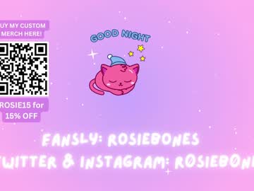 rosiebones nude cam